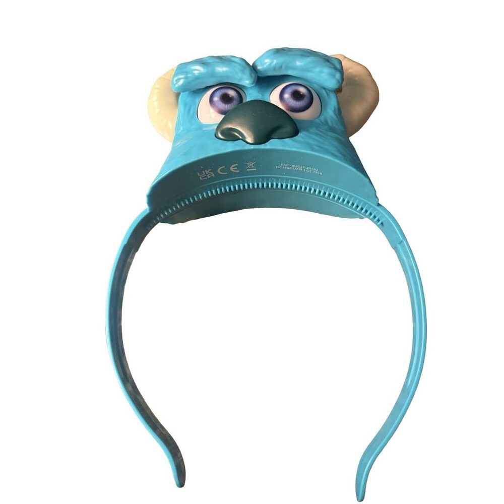 Disney Pixar Monsters Inc Sulley Light Up Headband Blue Costume Accessory New